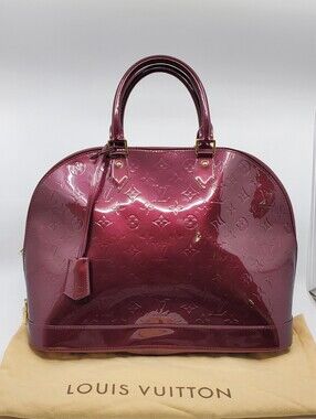 Louis Vuitton Alma MM (Now Called Alma GM) Monogram Vernis